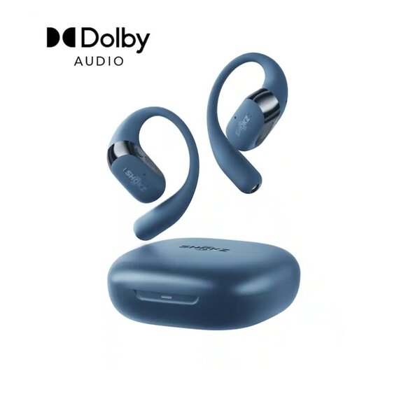 SHOKZ OpenFit 2+- Open-Ear Wireless Earbuds -Blue- Running Headphones *BNIB* - Picture 2 of 5